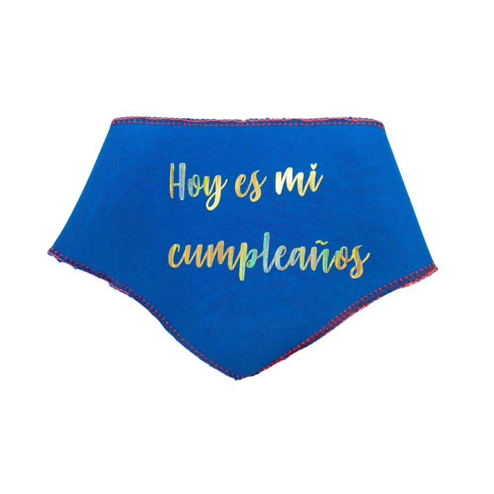 Bandanas de aniversário para animais de estimação