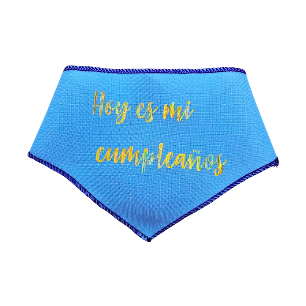 Bandanas de aniversário para animais de estimação