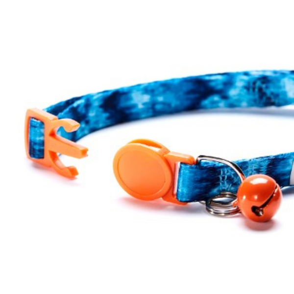 Collar Ajustable Para Mascotas - Azul