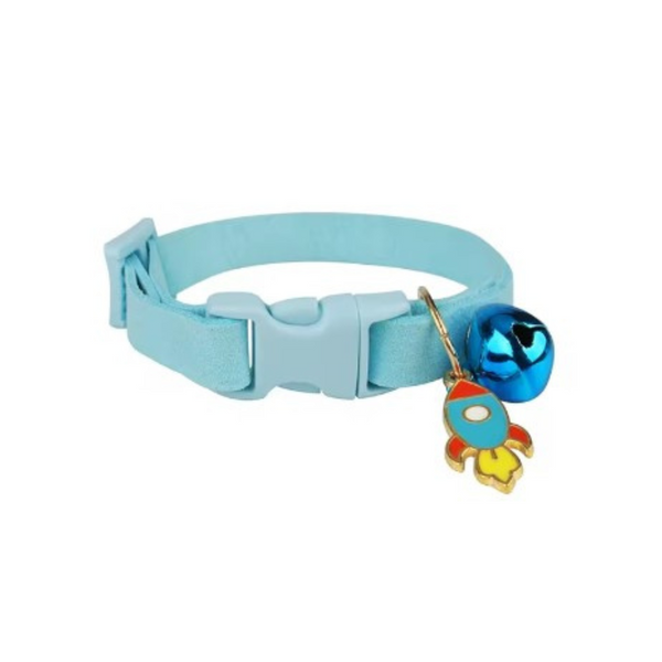 Collar Ajustable Para Mascotas - Azul