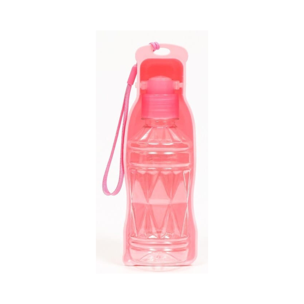 Botella De Agua Para Mascotas Rosado