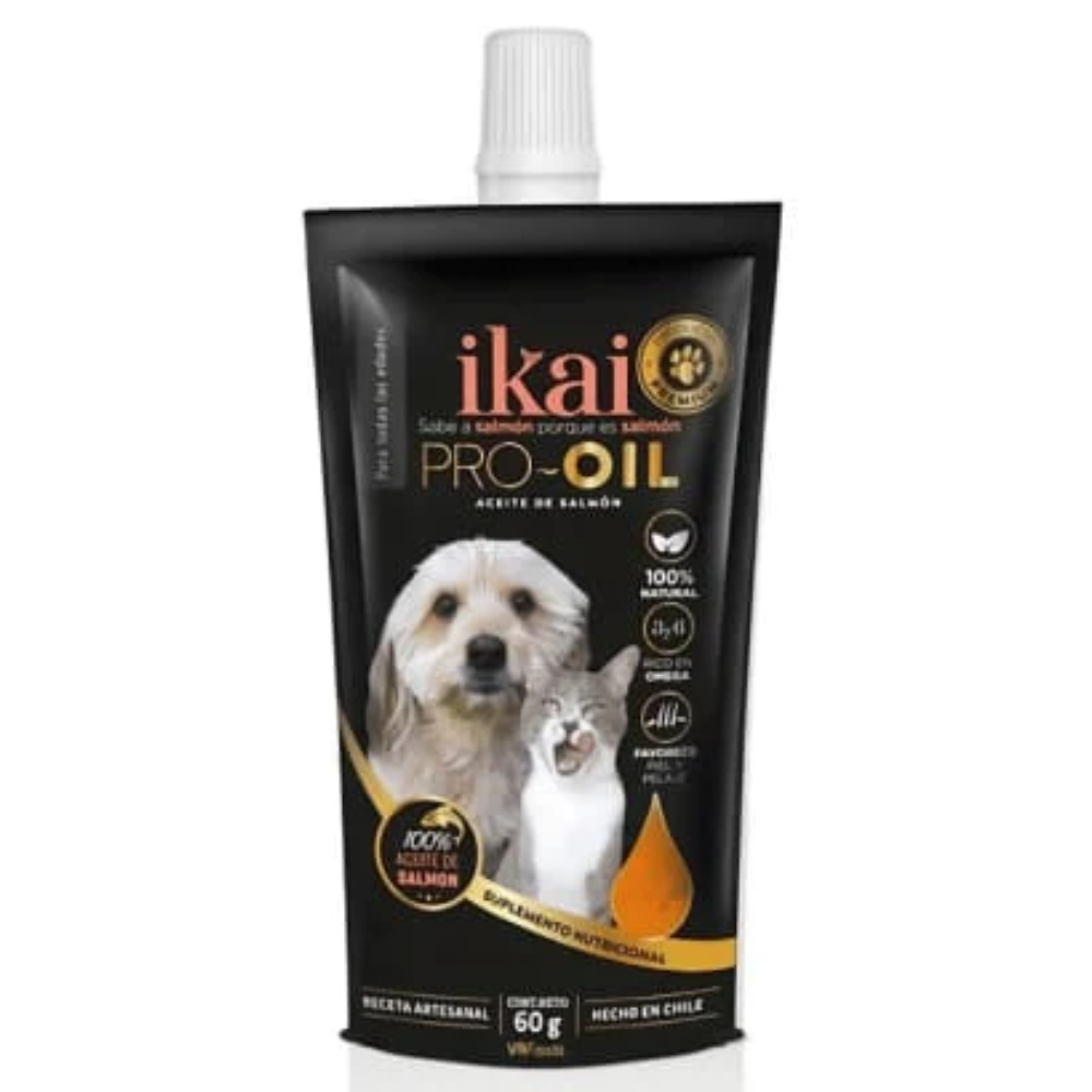 Aceite De Salmón 60 Gr Ikai