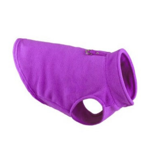 Chaleco De Polar Morado Para Mascotas