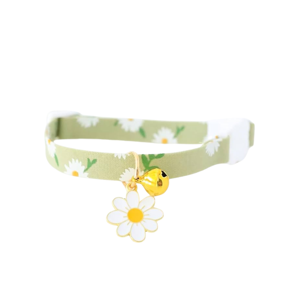 Collar Verde Ajustable para Mascotas 18-30 cm