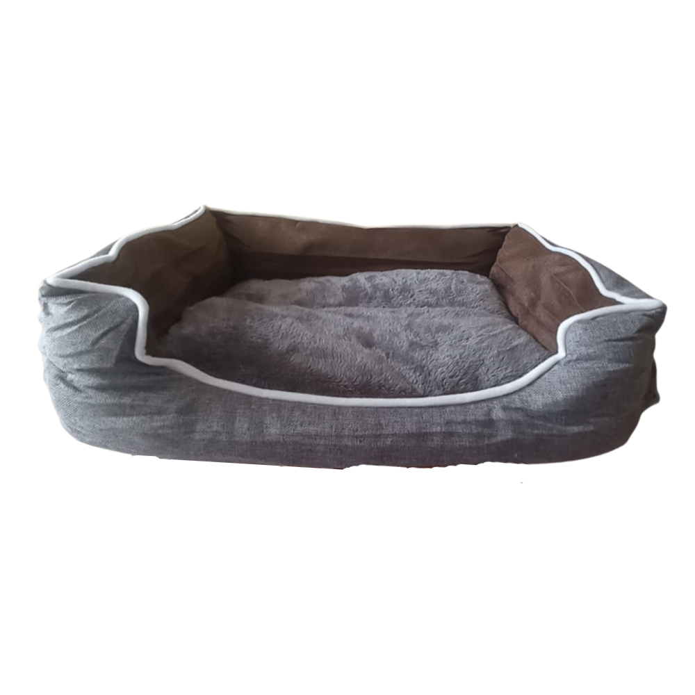 Cama Gris Para Perro/ Gato