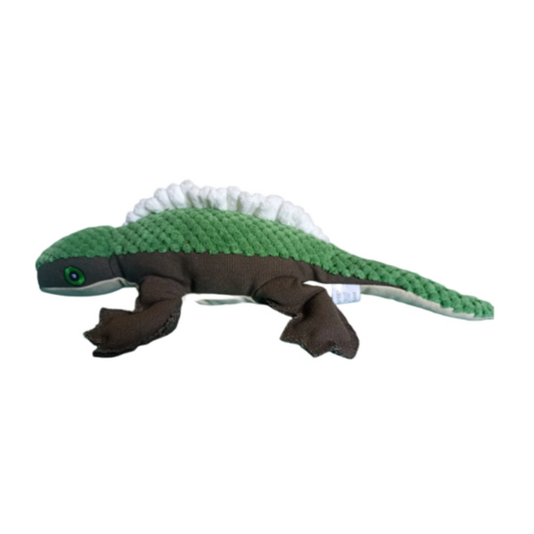 Juguete De Peluche De Iguana Verde Para Perros