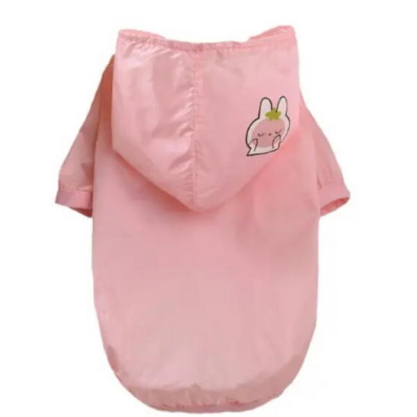 Polerón Con Botones Para Mascotas Talla XL - Rosado