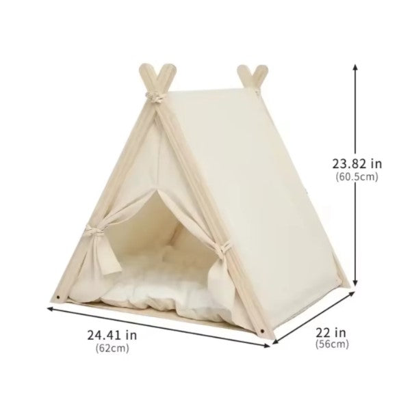 Carpa para Mascota Perro/Gato Blanco