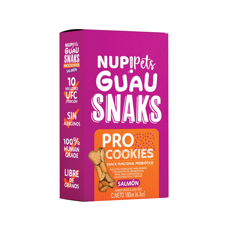 Não! Animais de estimação Wow Snaks Pro Cookies Cães Salmão