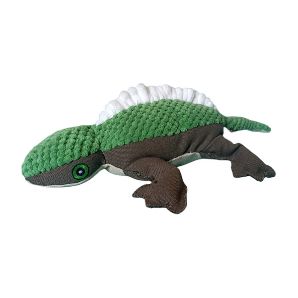 Juguete De Peluche De Iguana Verde Para Perros