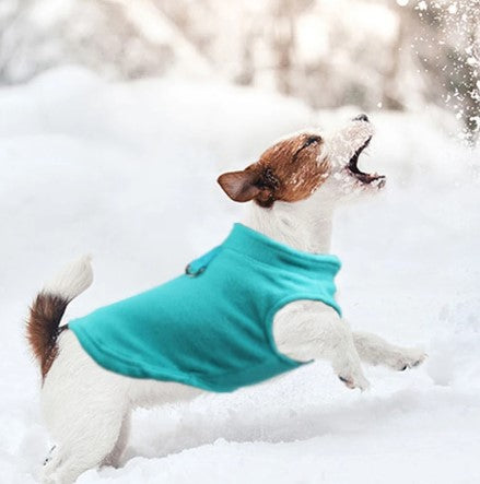 Chaleco De Polar Fucsia Para Mascotas