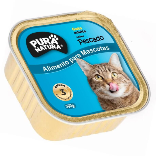 Comida Molhada para Gatos - Peixe