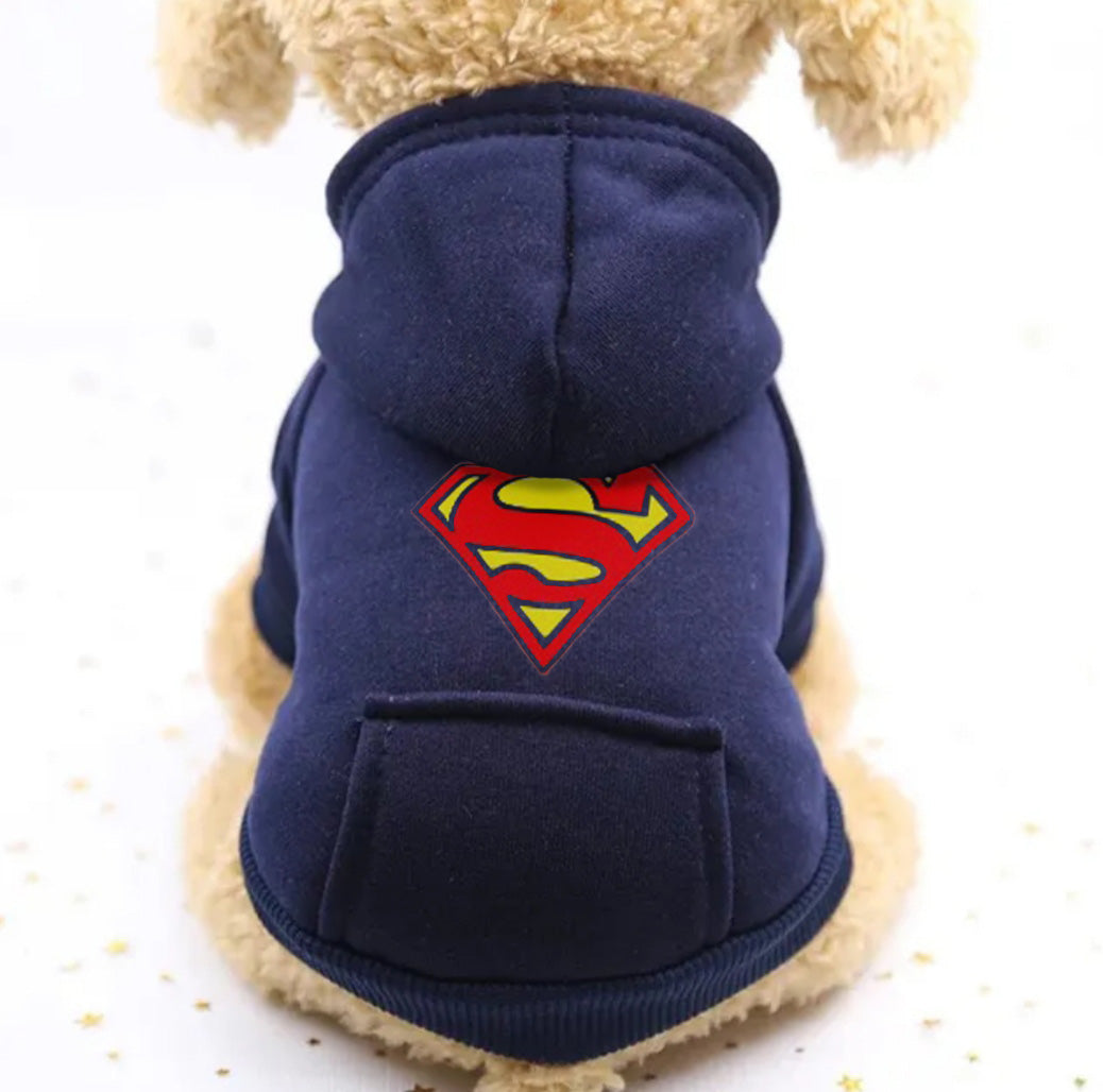 Polerón Superheroes Para Mascotas Talla XL