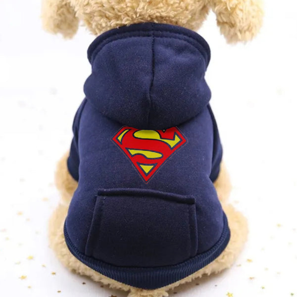 Polerón Superheroes Para Mascotas Talla XL